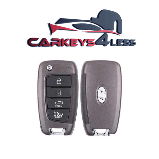 2019-2022 Hyundai Sonata / 4-Button Flip Key / PN: 95430-L1000 / TQ8-RKE-4F40 (OEM REFURB)