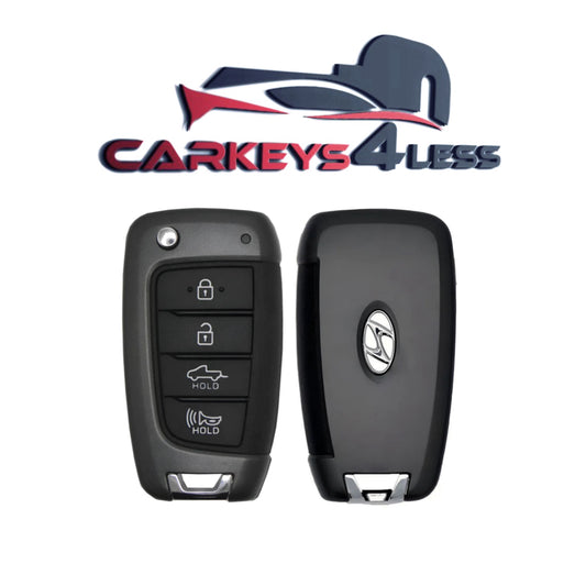 Hyundai 2021-2023 Santa Cruz Remote Flip Key 4B Tailgate FCCID: TQ8-RKE-4F40 PN# 95430-K5010 (Oem Refurb)