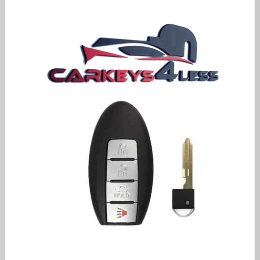 2011-2019 Infiniti / Nissan / 4-Button Smart Key / PN: 285E3-1LP0C / CWTWB1U787 / (AFTERMARKET)