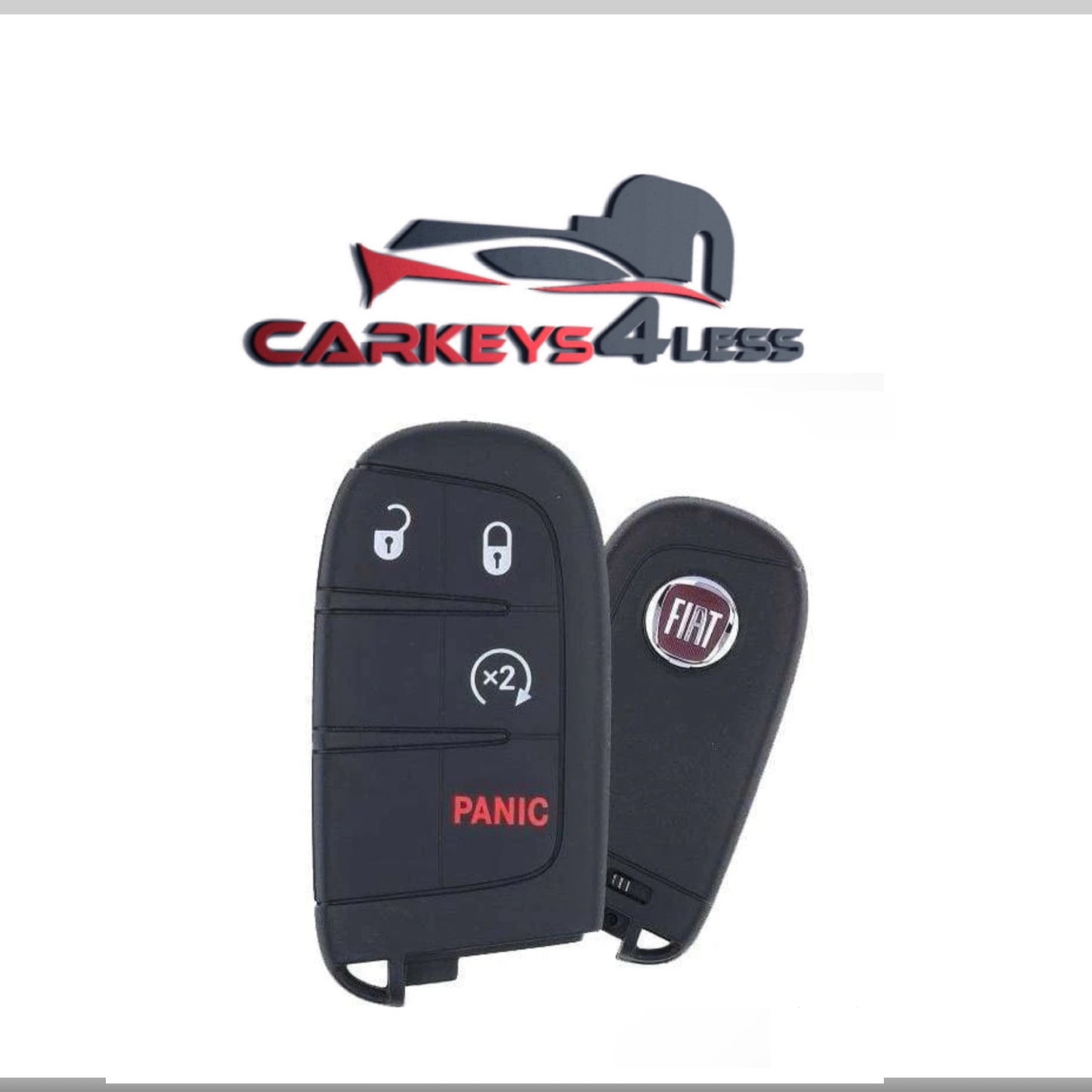 2015-2017 Fiat 500 / 4-Button Smart Key / PN: 735637066 / M3N-40821302 (OEM Refurb)