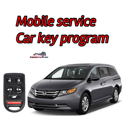 Mobile service aftermarket remote program for honda