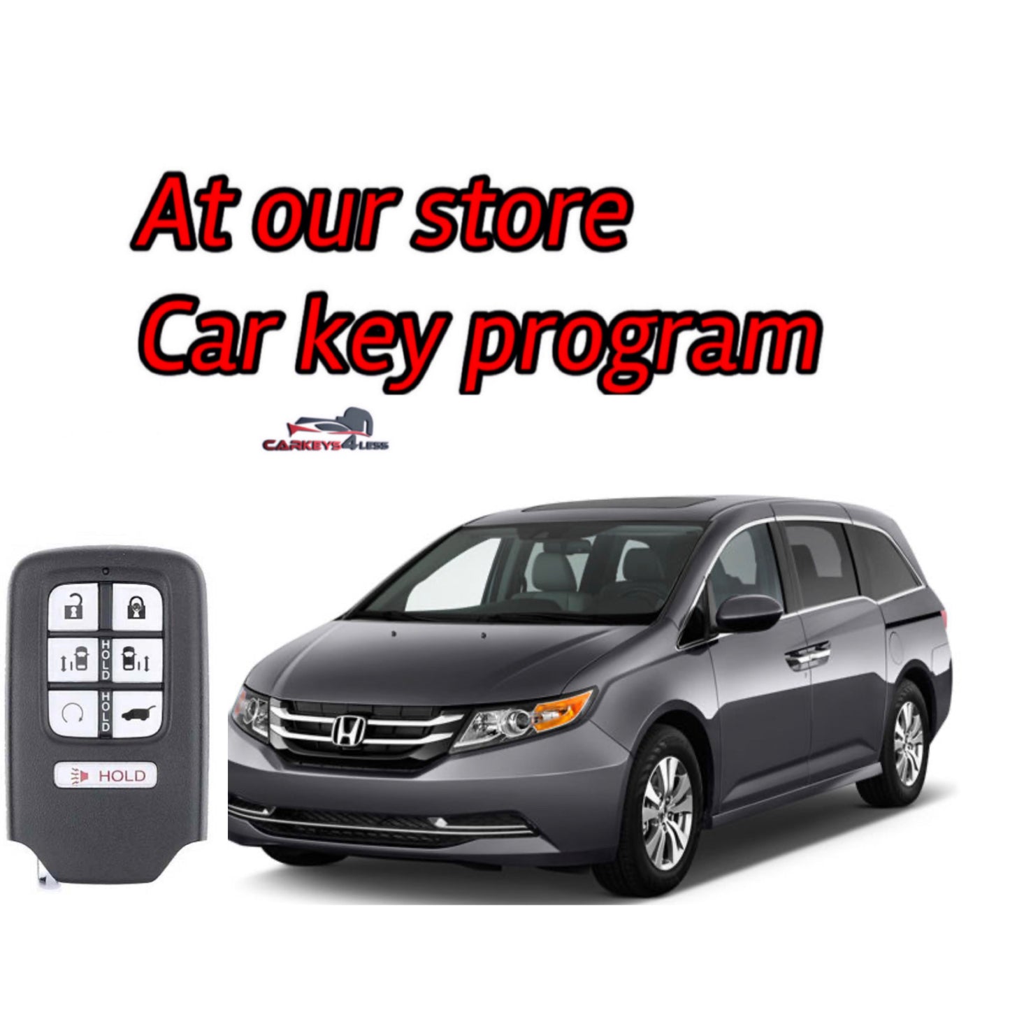 At our store aftermarket car key replacement for honda