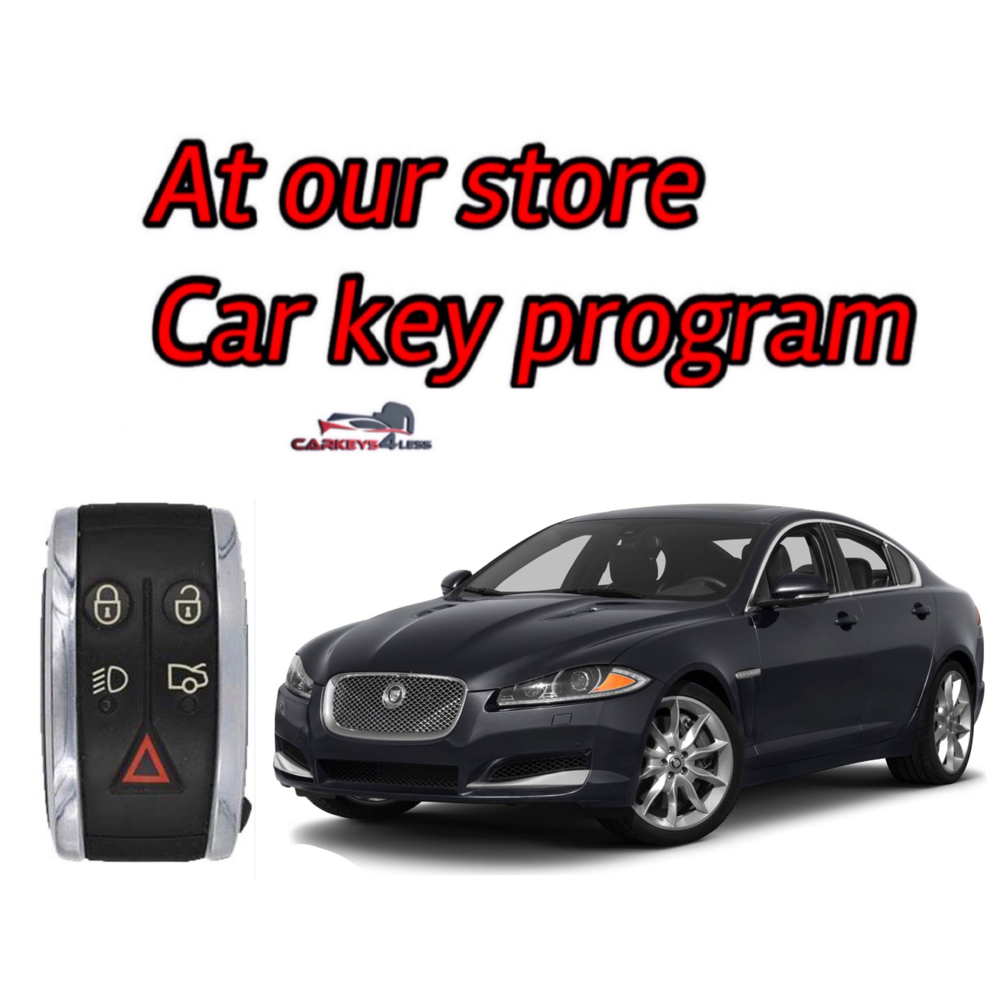 At our store aftermarket car key replacement for jaguar