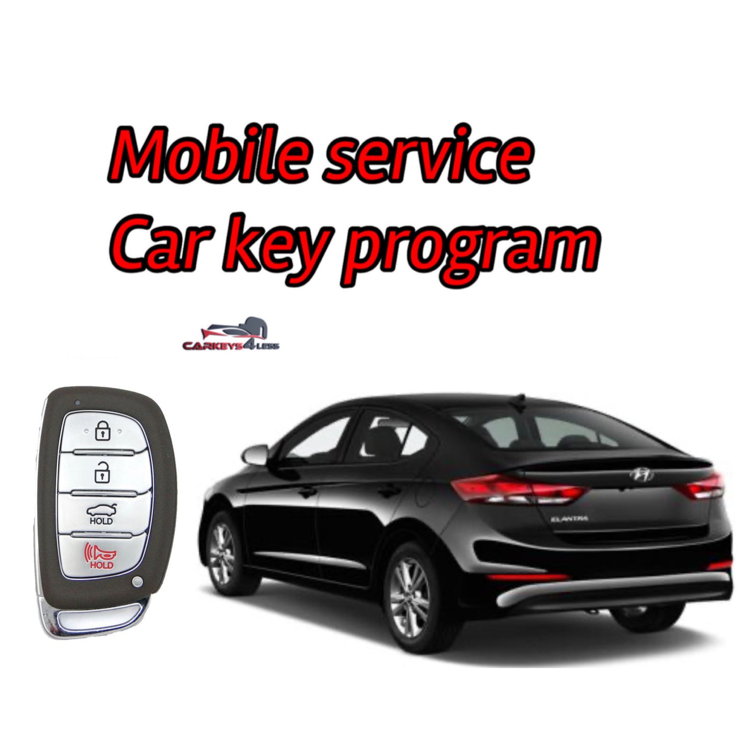 Mobile service for an oem refurbished car key replacement for Hyundai