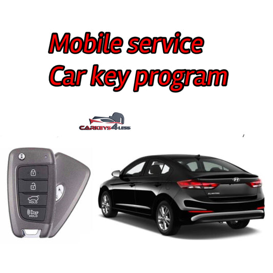 Mobile service for a new oem  car key replacement for Hyundai