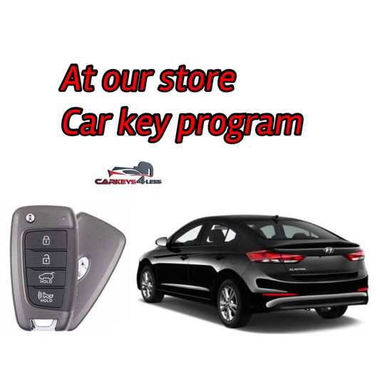 At our store a new oem car key for Hyundai