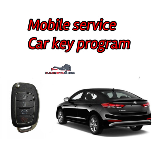 Mobile service for a new oem  car key replacement for Hyundai