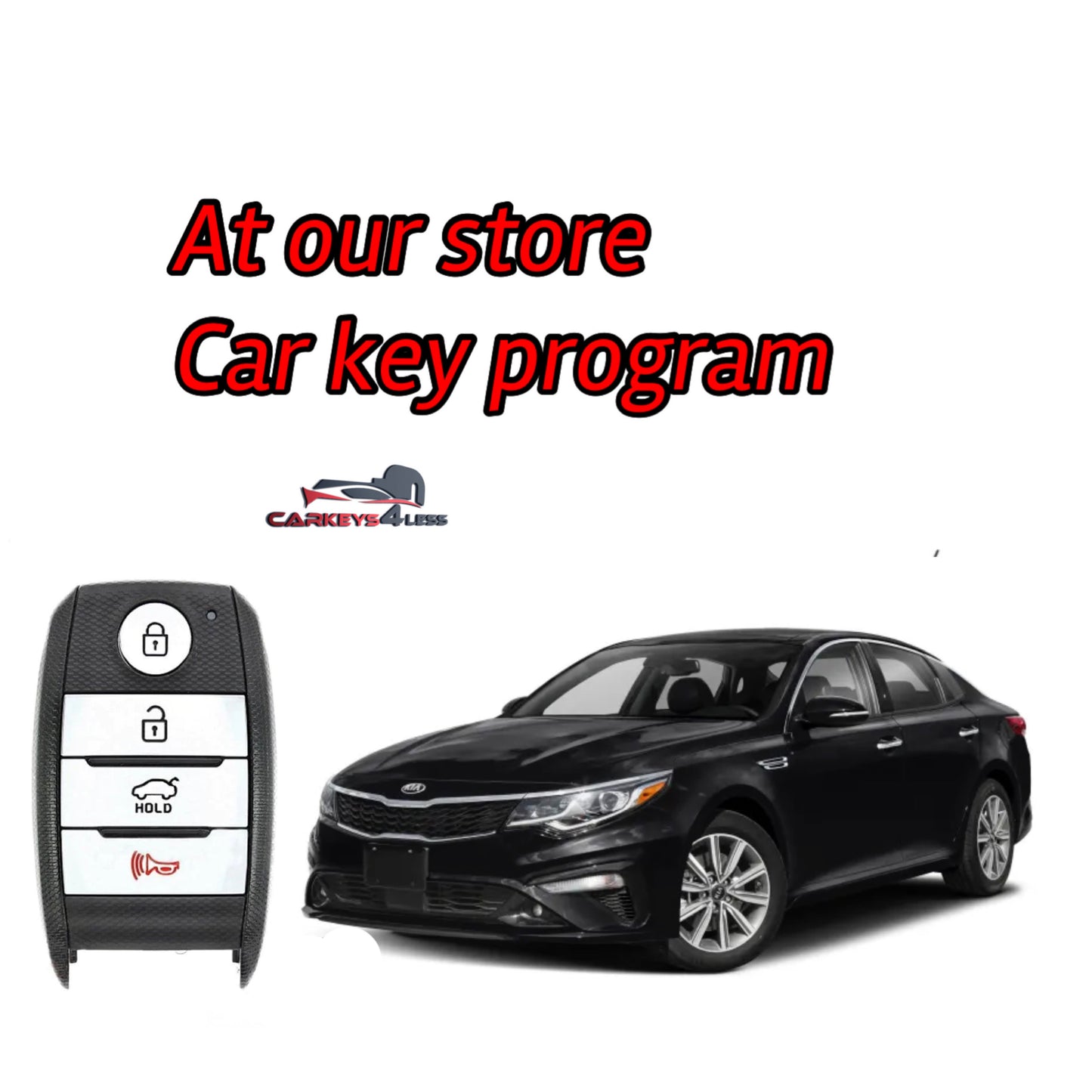 At our store an oem refurbished car key for kia