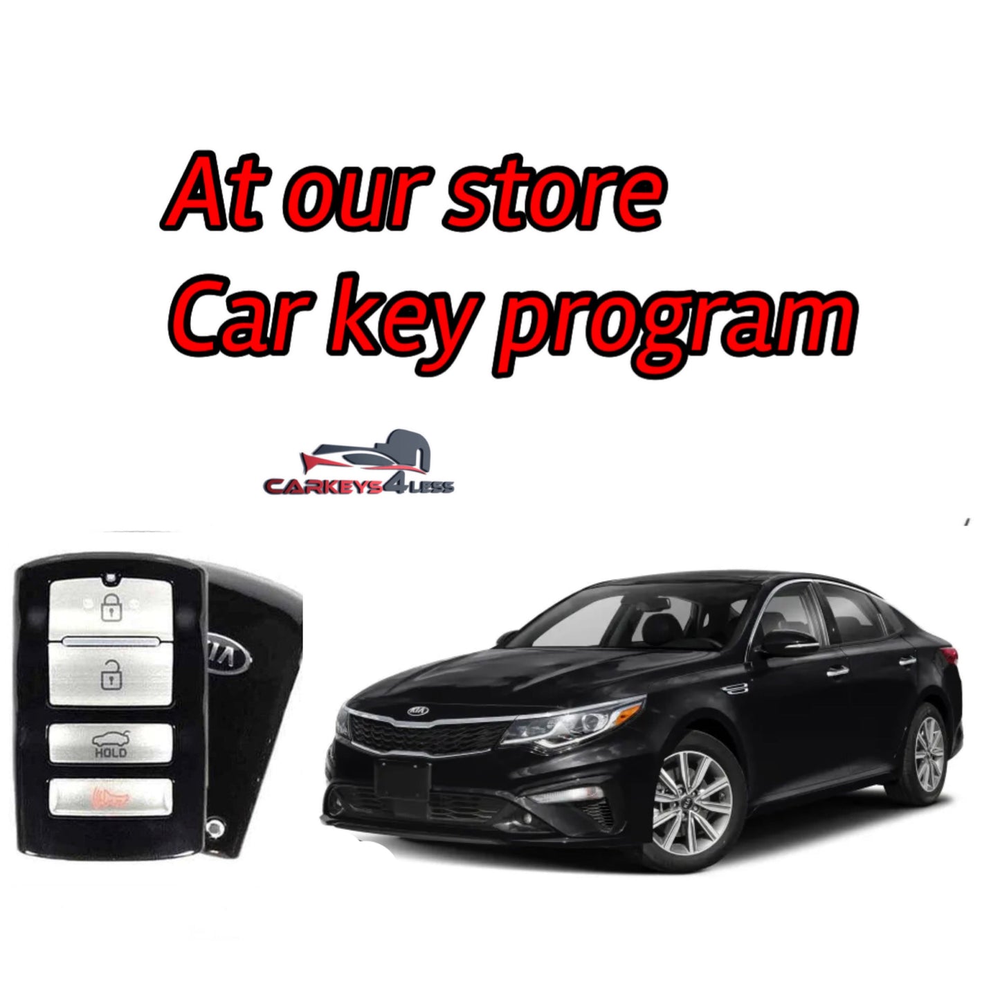 At our store an oem refurbished car key for kia