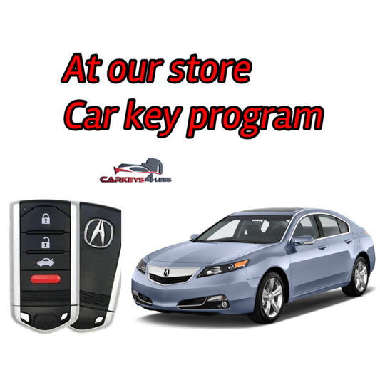 At our store oem refurbished car key replacement for acura