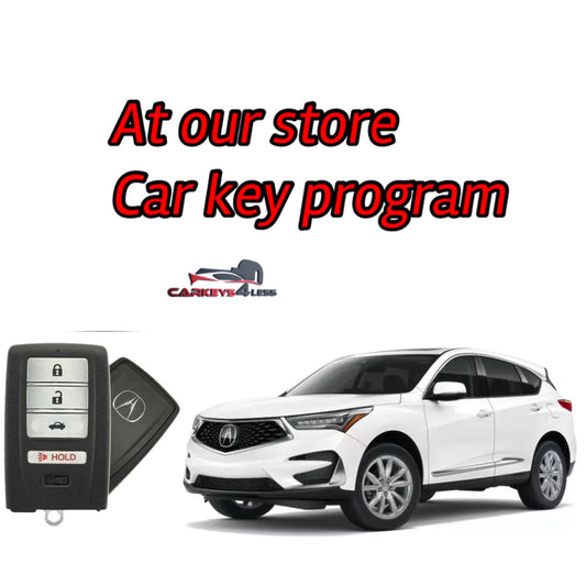 At our store oem refurbished car key replacement for acura