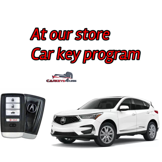 At our store oem refurbished car key replacement for acura