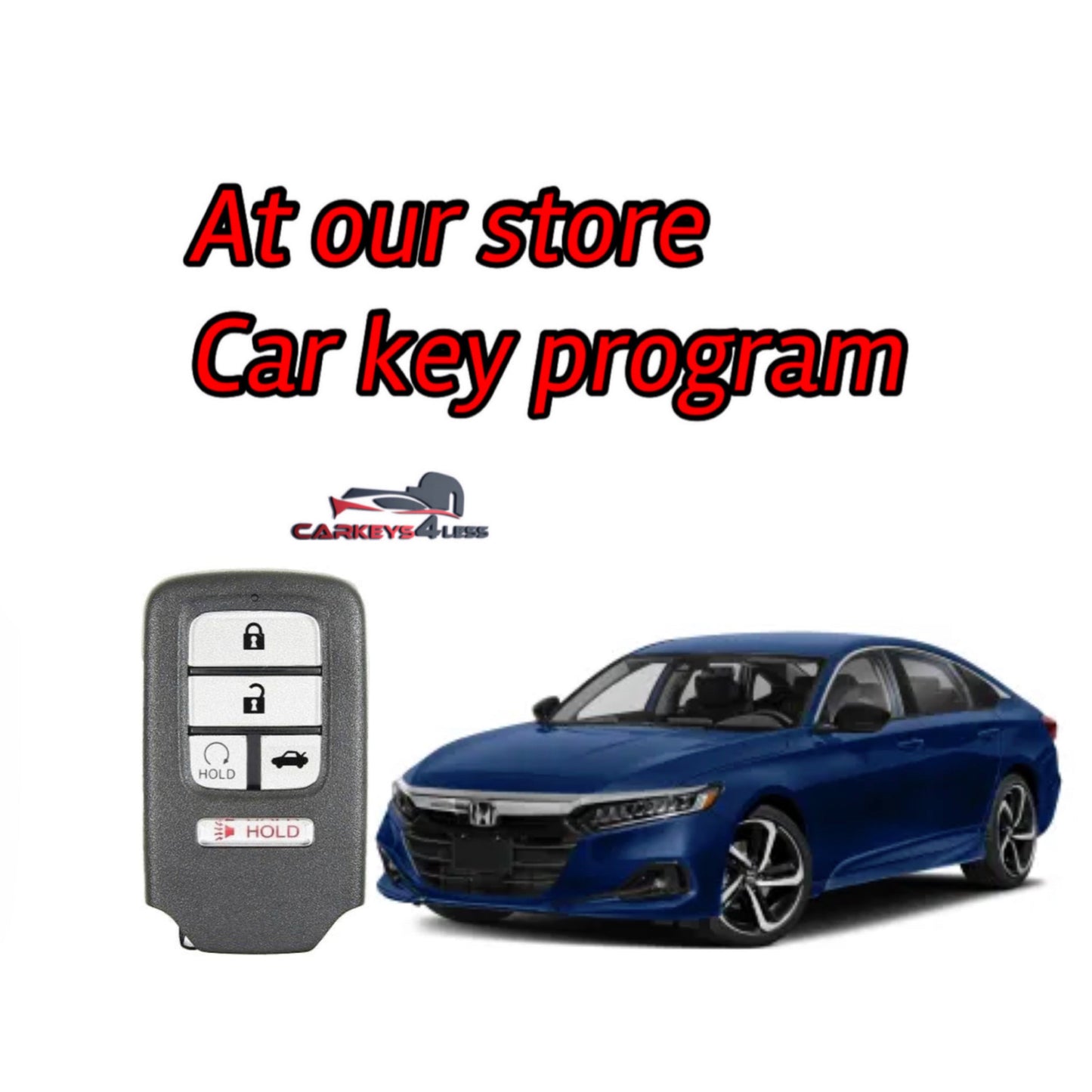 At our store an oem refurbished car key replacement for honda