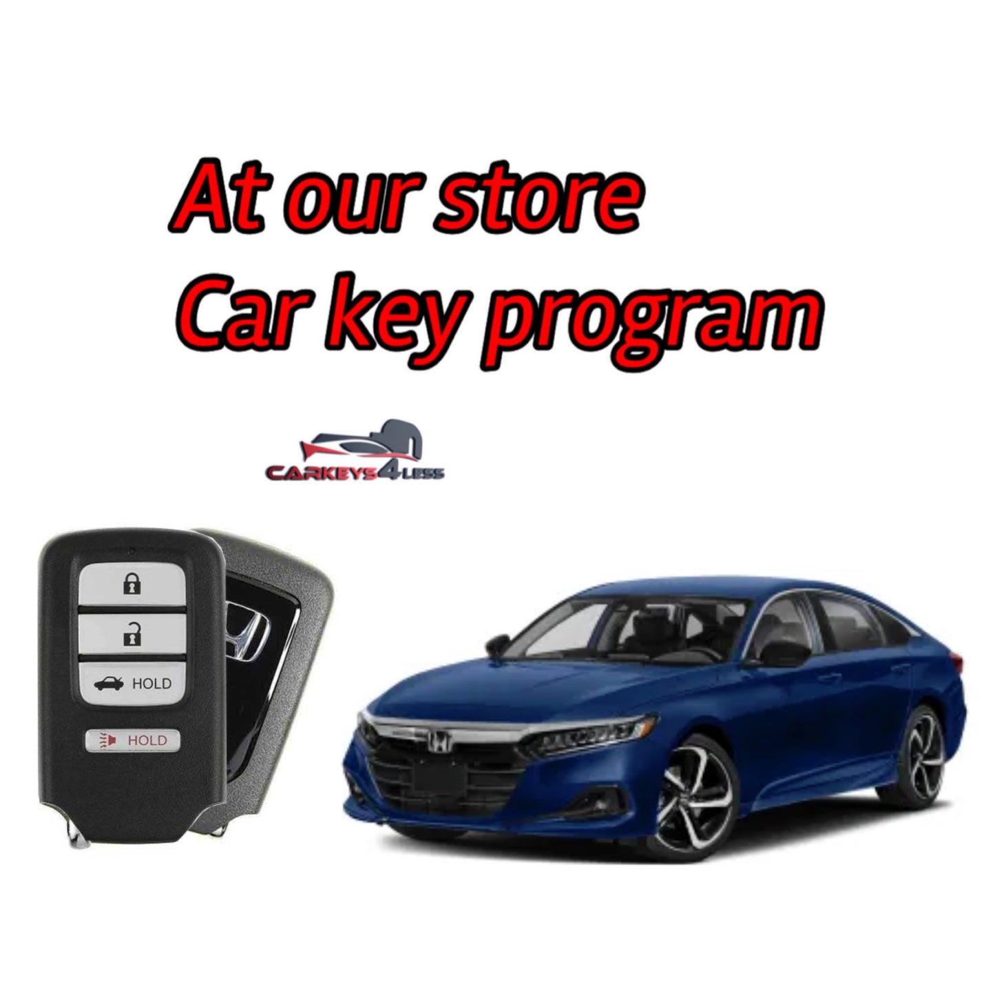 At our store an oem refurbished car key replacement for honda