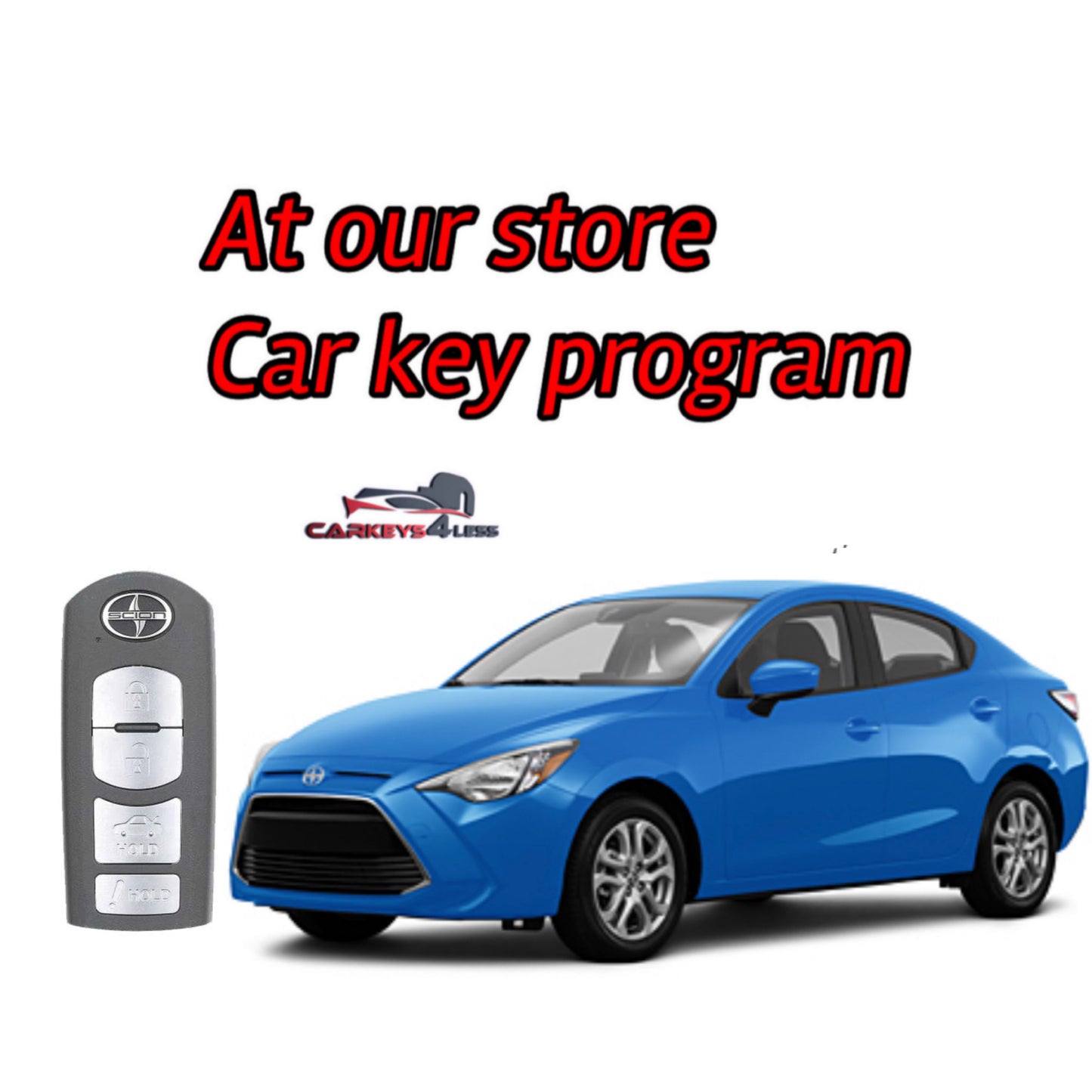 At our store an oem refurbished car key replacement for toyota