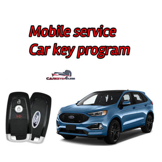 Mobile service for an oem refurbished ford smart key replacement