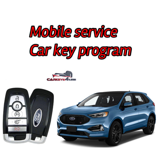 Mobile service for an oem refurbished ford smart key replacement