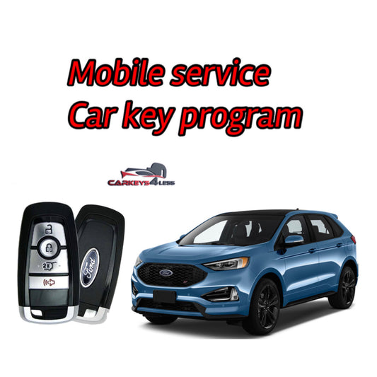 Mobile service for an oem refurbished ford smart key replacement