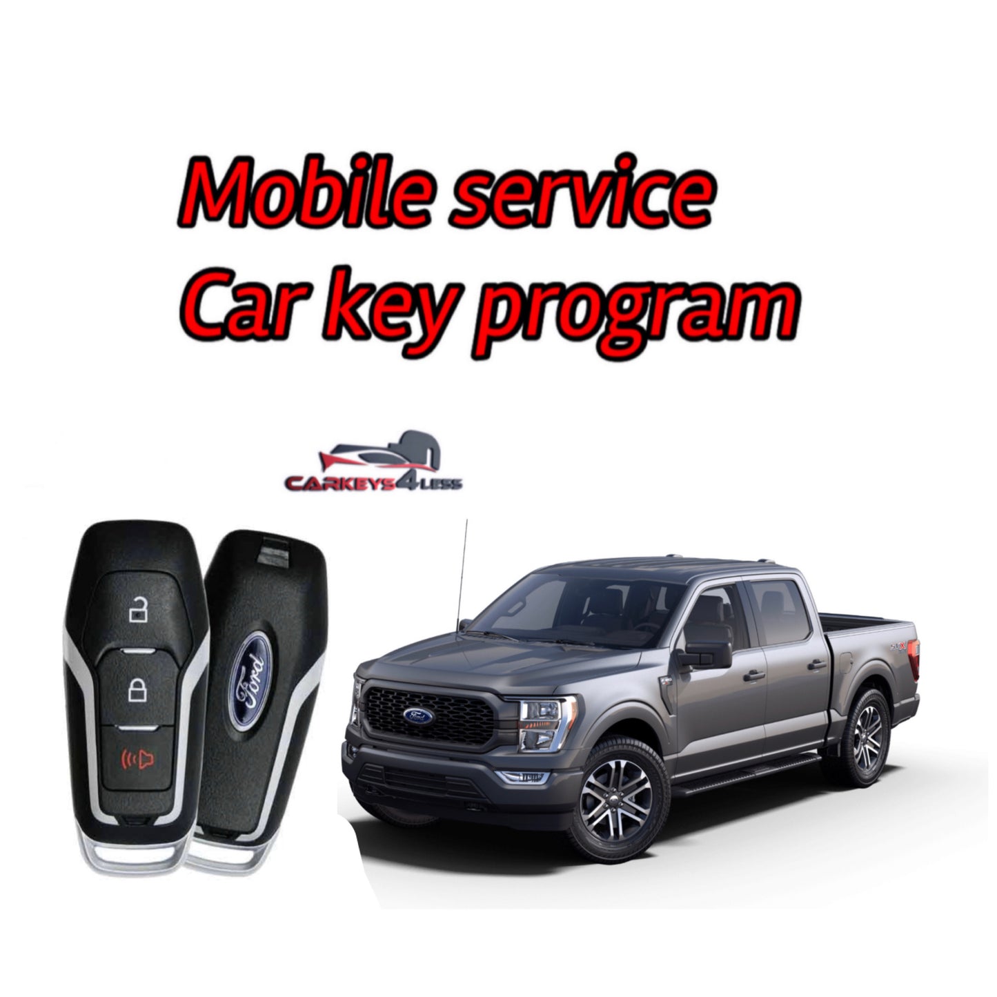 Mobile service for an oem refurbished ford smart key replacement