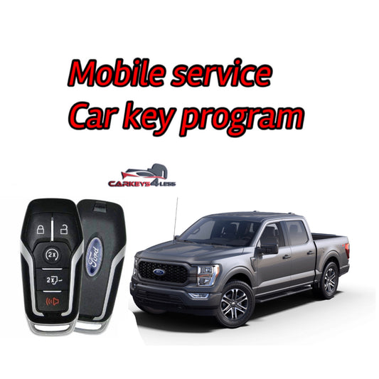 Mobile service for an oem refurbished ford smart key replacement