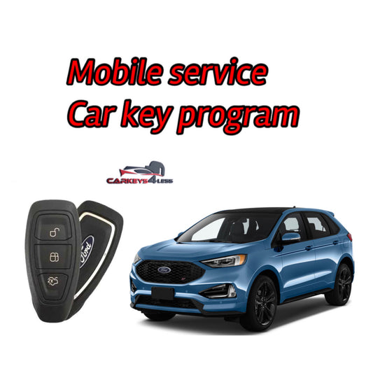 Mobile service for an oem refurbished ford smart key replacement