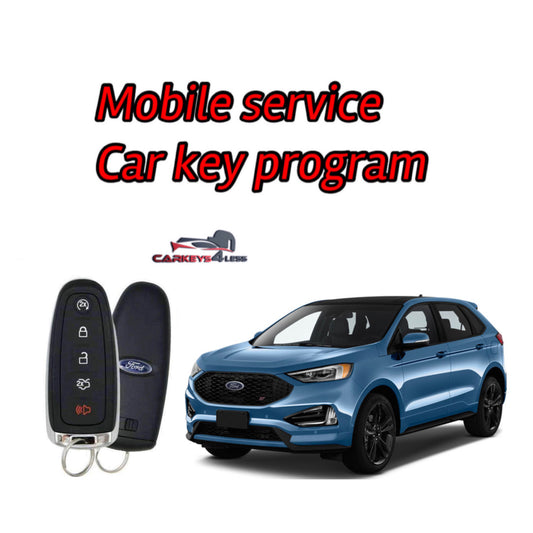 Mobile service for an oem refurbished ford smart key replacement