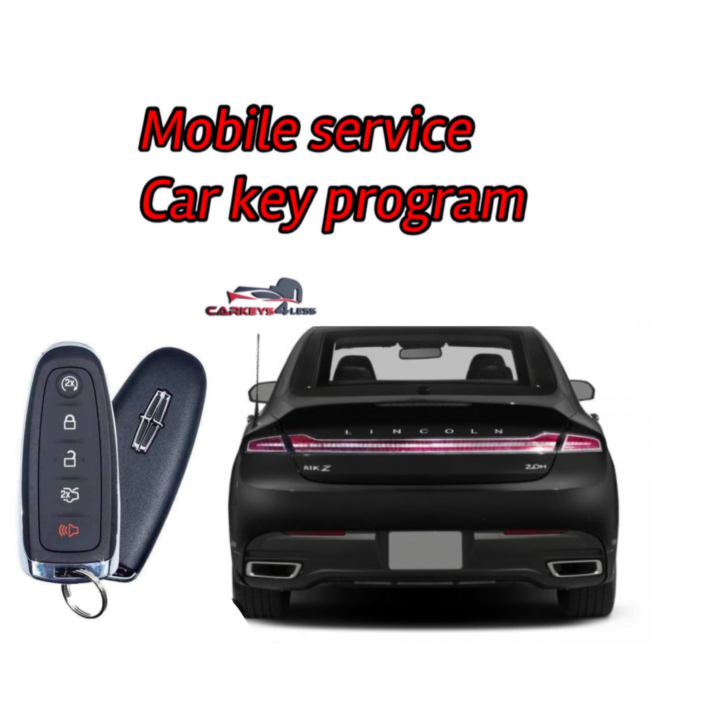 Mobile service for an oem refurbished ford smart key replacement