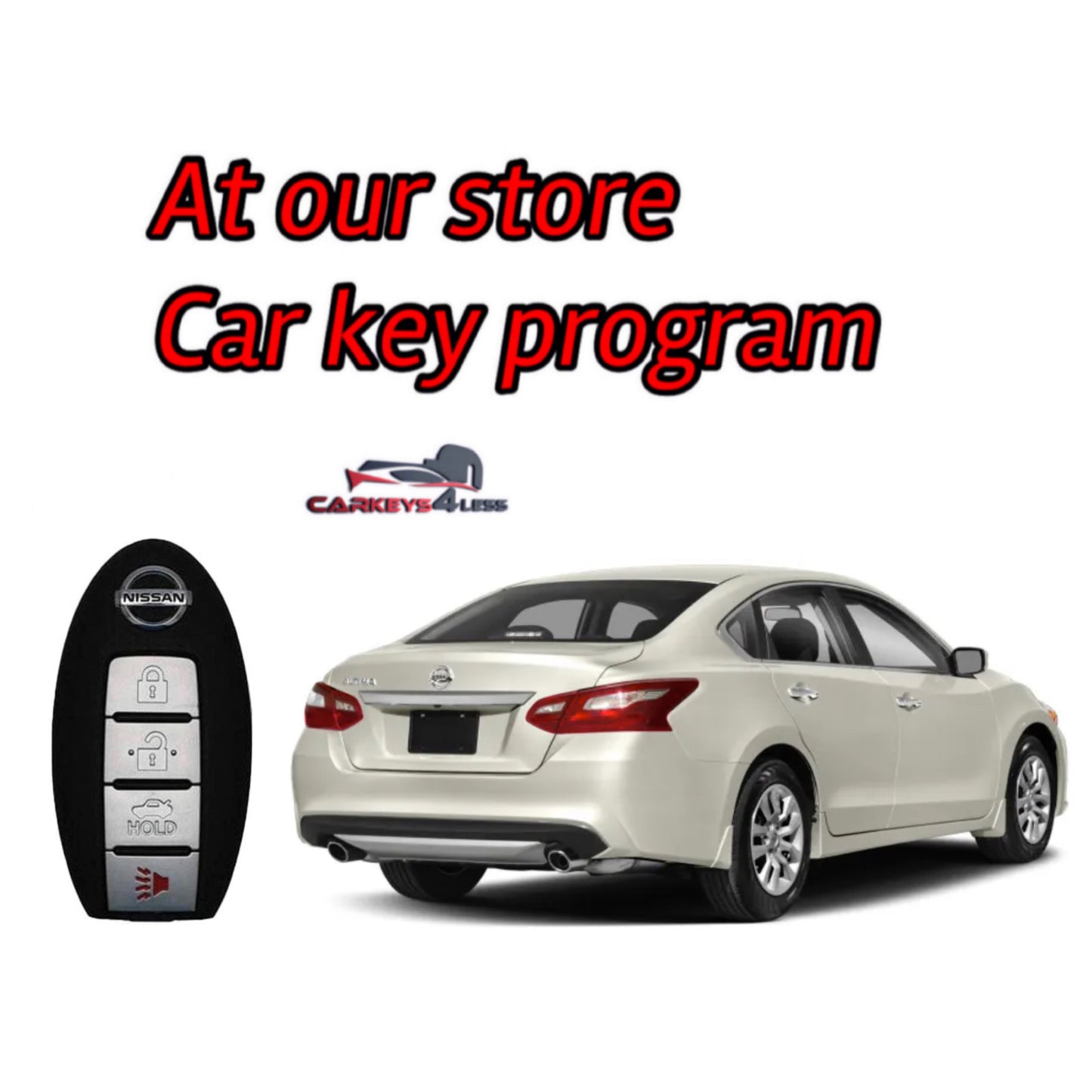 At our store an oem refurbished car key replacement for nissan