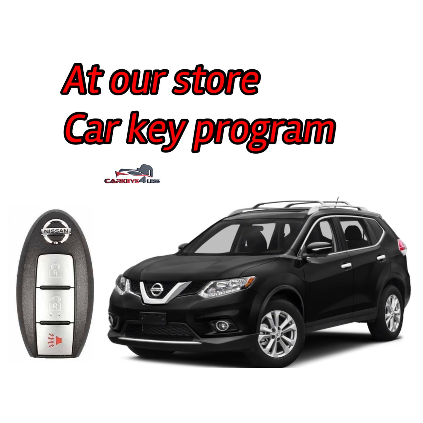 At our store an oem refurbished car key replacement for nissan