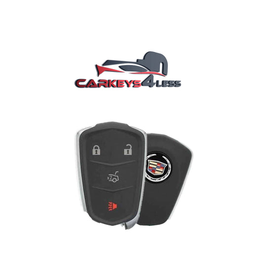 2014-2019 Cadillac ATS CTS XTS / 4-Button Smart Key / PN: 13598506 / HYQ2AB (OEM Refurb)