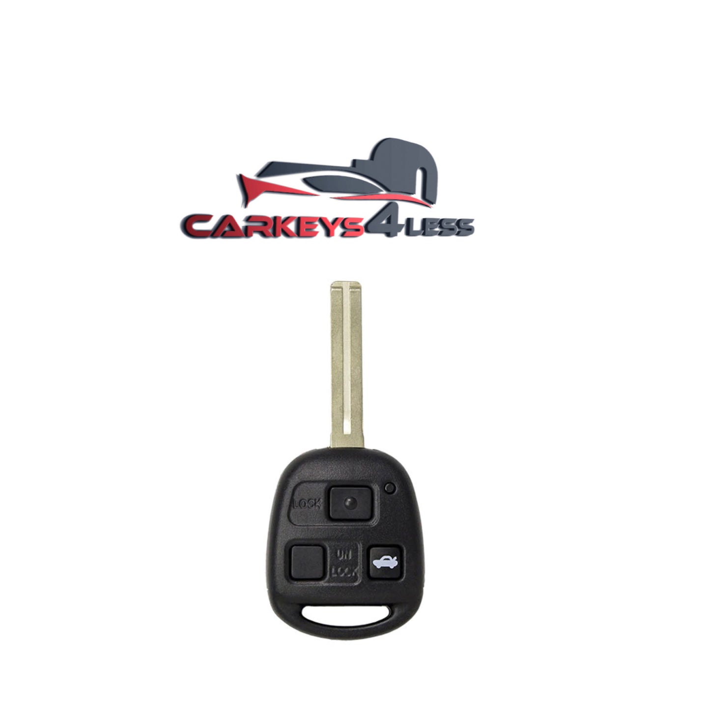 2001-2010 Lexus / 3-Button Remote Head Key / PN: 89070-50660 / HYQ12BBK (AFTERMARKET)