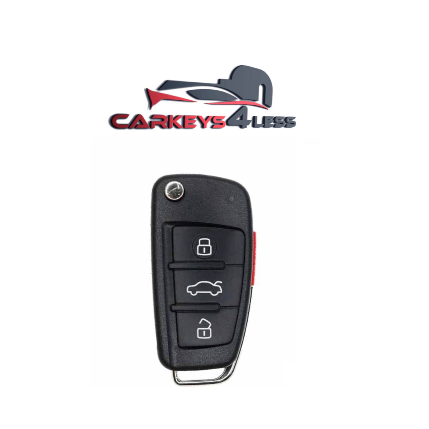 2006-2010 Audi / 4-Button Akyirikyiri Flip Safoa / NBG009272T / 315 MHz (AFTERMARKET) .