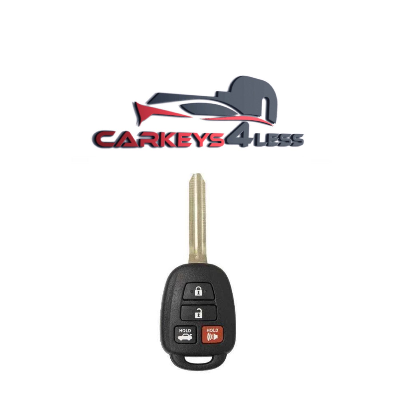 2014-2018 Toyota Camry / 4-Button Remote Head Key / HYQ12BDM (H Chip) (AFTERMARKET)