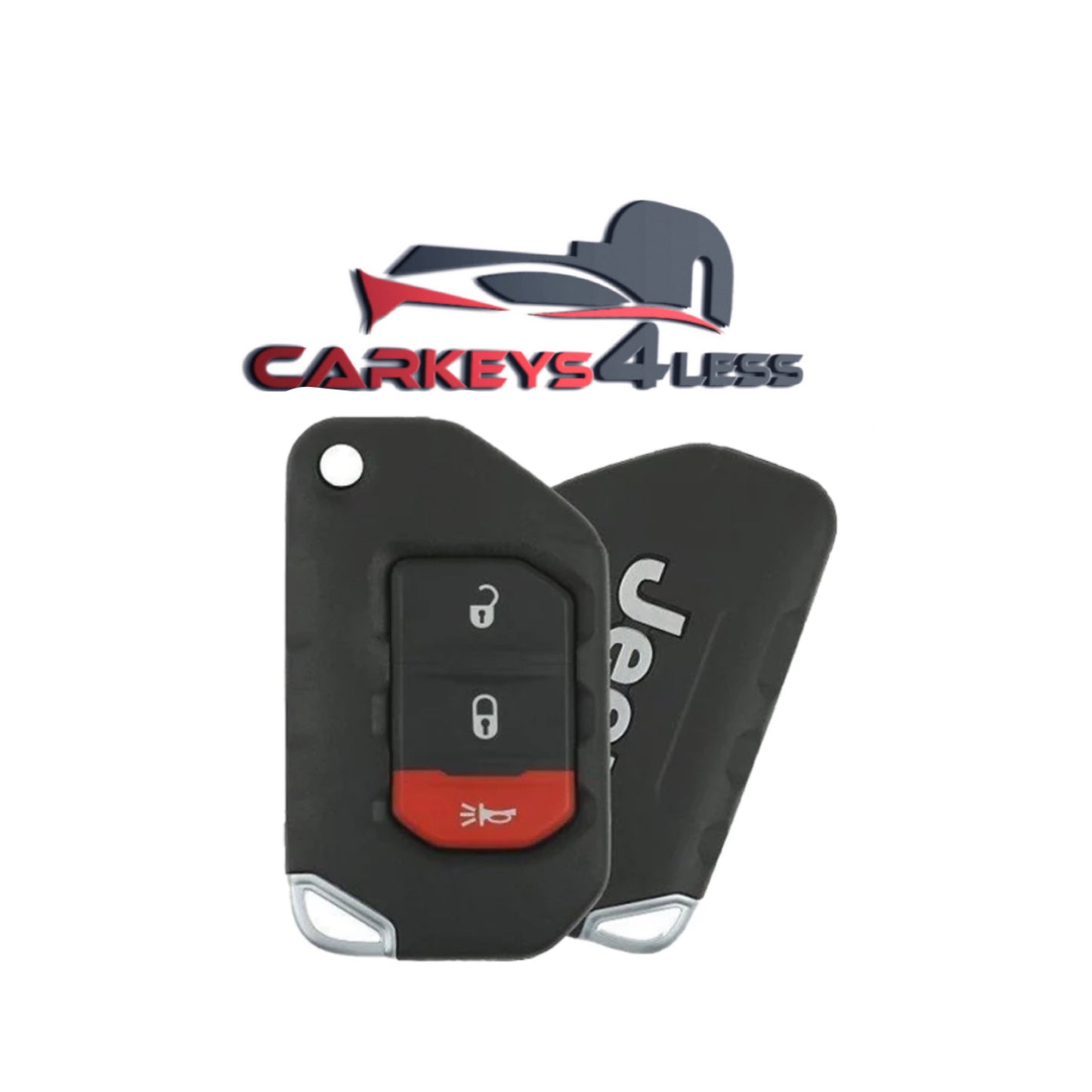 2018-2021 Jeep Wrangler / 3-Button Smart Flip Key / PN: 68416782AA / OHT1130261 / SIP22 (OEM Refurb)