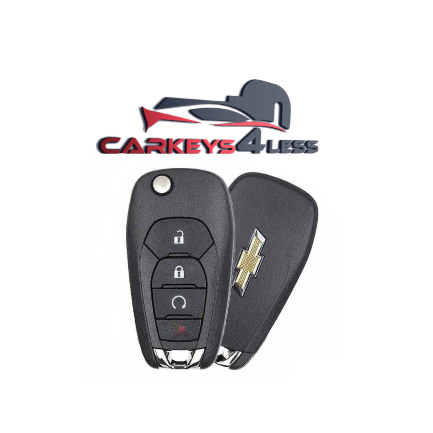 2019-2022 Chevrolet Sonic Trax Spark / 4-Button Flip Key / PN: 13529043 / LXP-T003 (OEM REFURB)