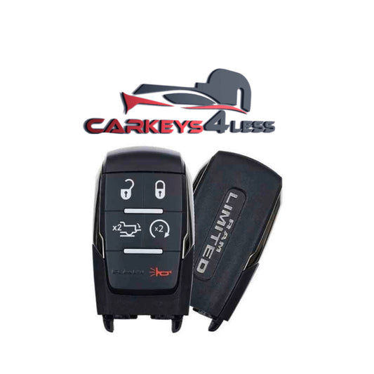 2019-2021 Dodge Ram Limited 2500 / 5-Button Smart Key / PN: 68375457AB / GQ4-76T (OEM Refurb)