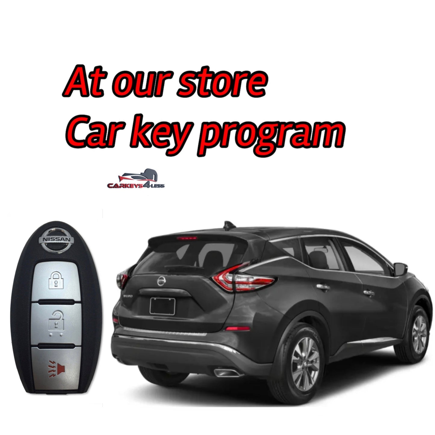 At our store an oem refurbished nissan car key replacement