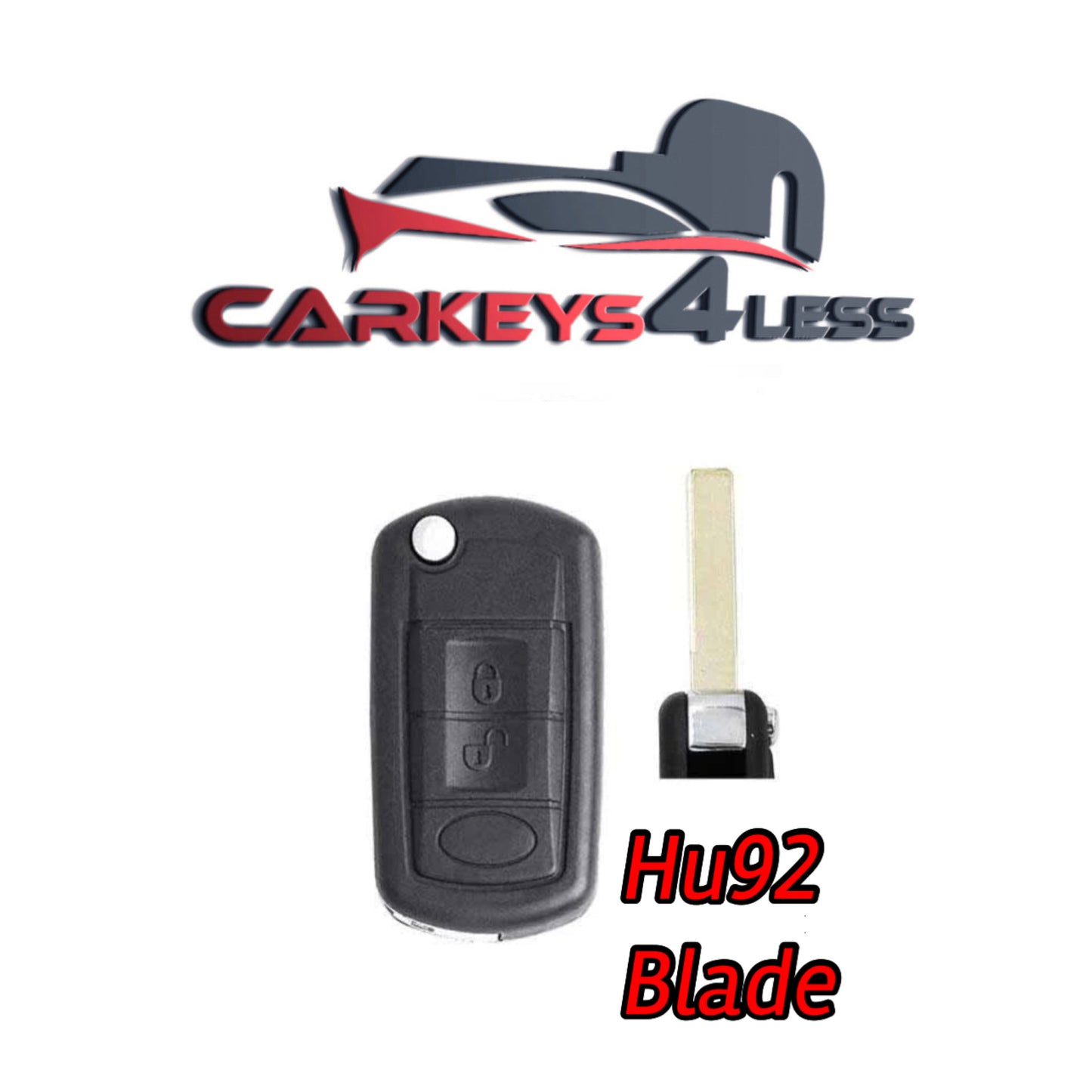 2005-2011 Land Rover / 3-knoppie Flip Key / NT8-15K6014CFFTXA / EWS / (Chip 44) (NAMARK)