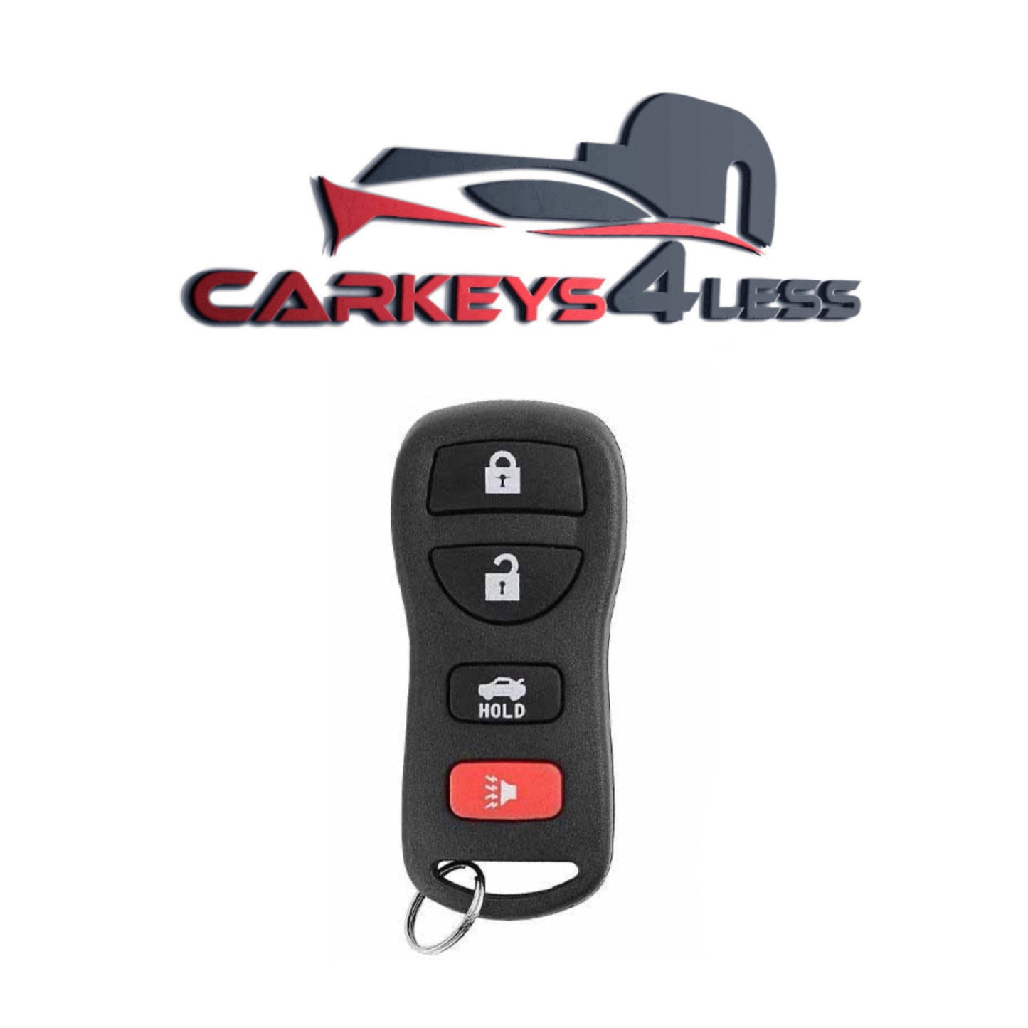 2002-2017 Nissan / Infiniti / 4-Button Keyless Entry Remote / KBRASTU15 (AFTERMARKET)