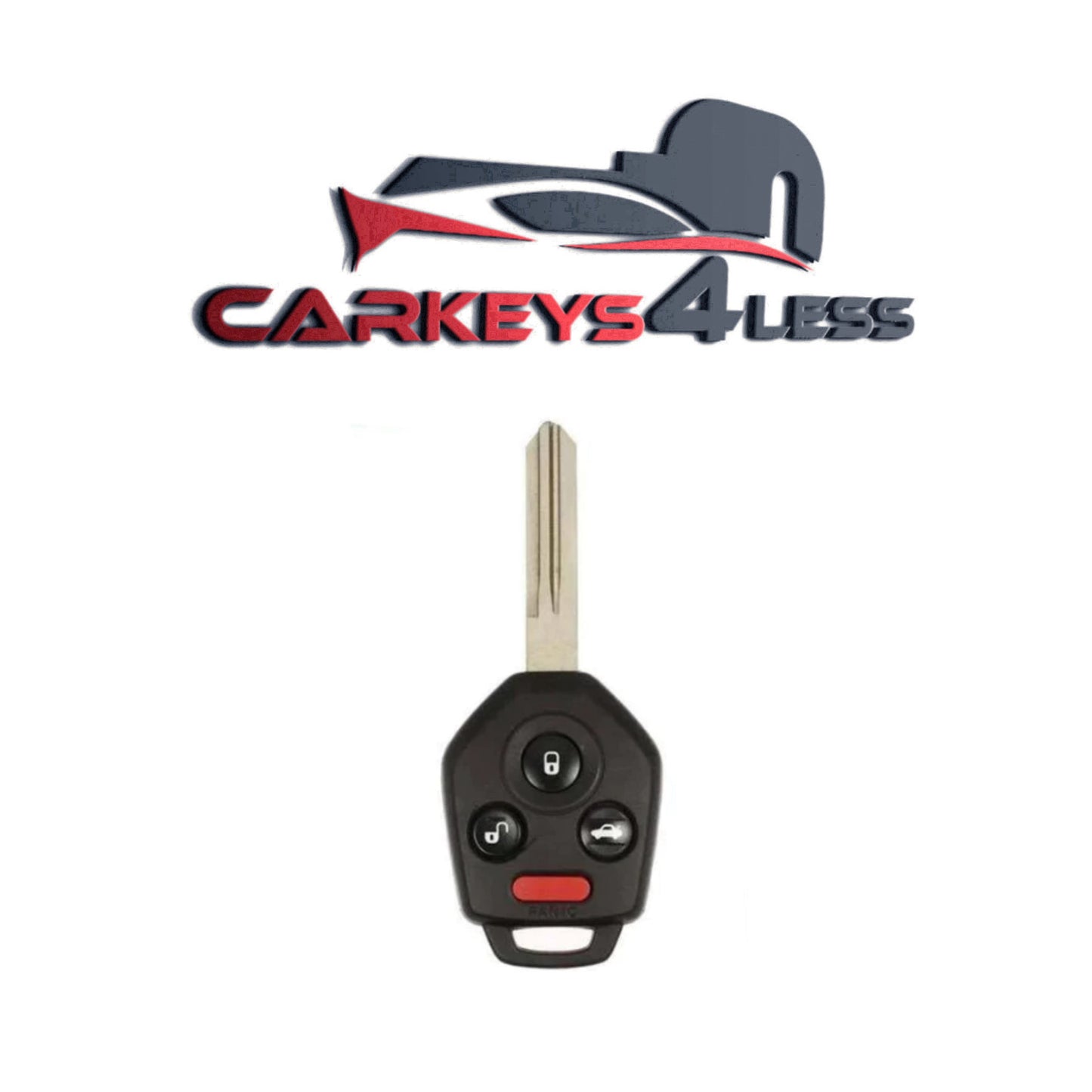 2008-2010 Subaru / 4-Button Remote Head Key / CWTWBU766 (AFTERMARKET)