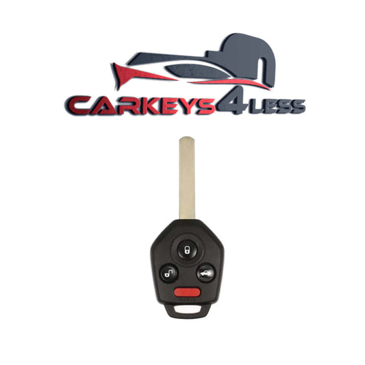 2010-2014 Subaru Legacy Outback / 4-Button Remote Head Key / CWTWBU766 / 4D60 Chip / DAT17 (AFTERMARKET)