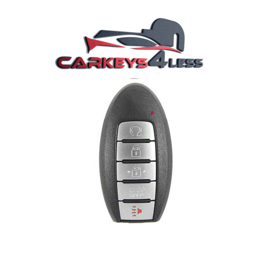 2019-2020 Nissan Rogue / 5-Button Smart Key / PN: 285E3-6RR7A / S180144507 / KR5TXN4 (AFTERMARKET)