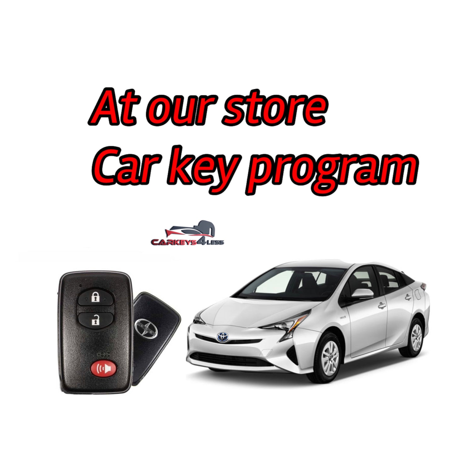 At our store oem refurbished car key replacement