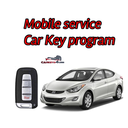 Mobile service for hyundai car key replacement