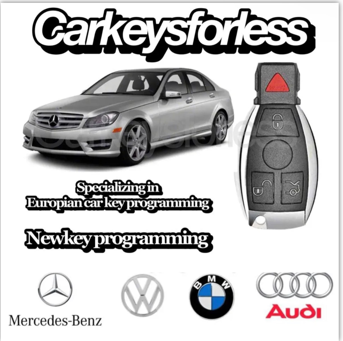 Mercedes Benz  / Sprinter Key Programming by EIS Service. Smart Key