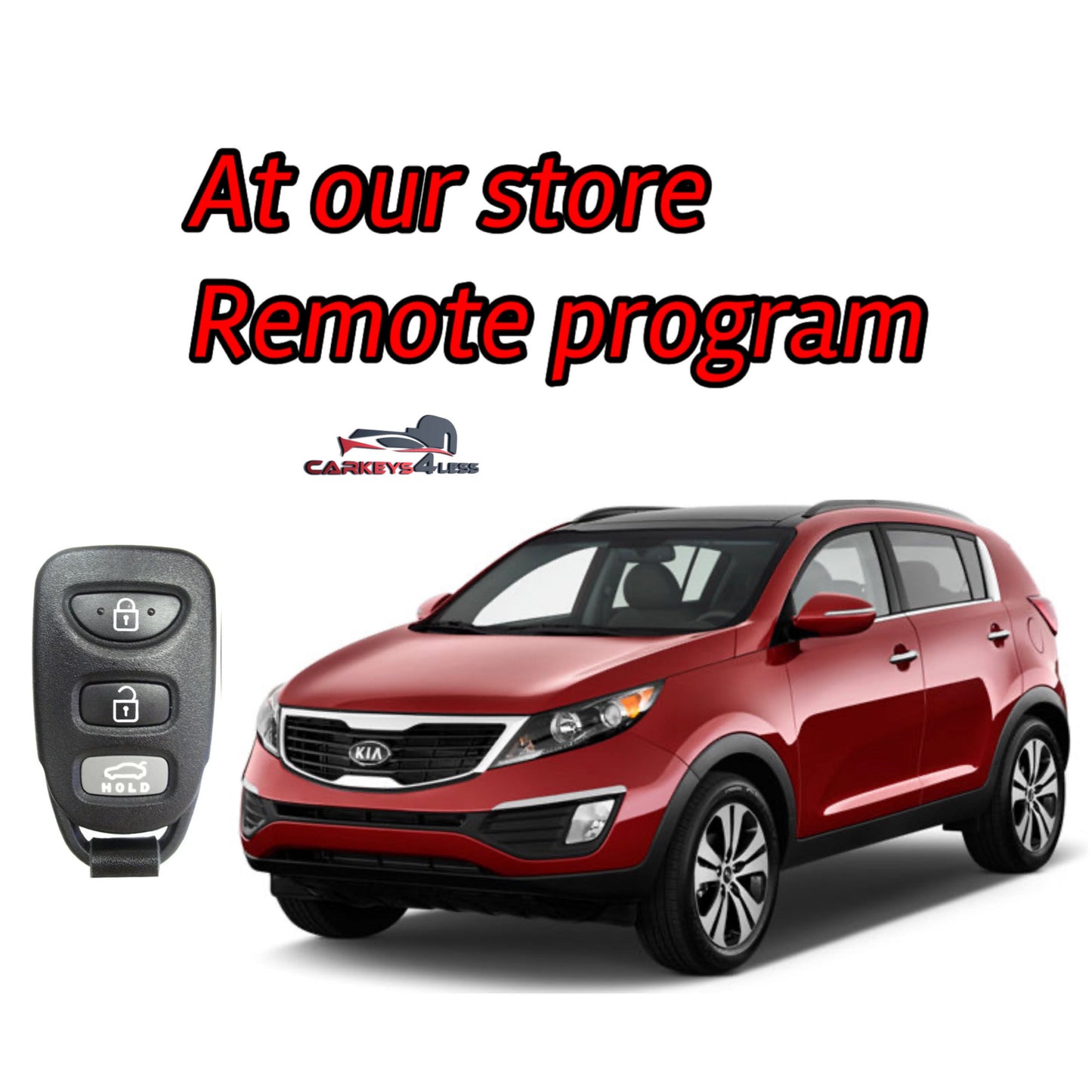 At our store aftermarket remote for kia