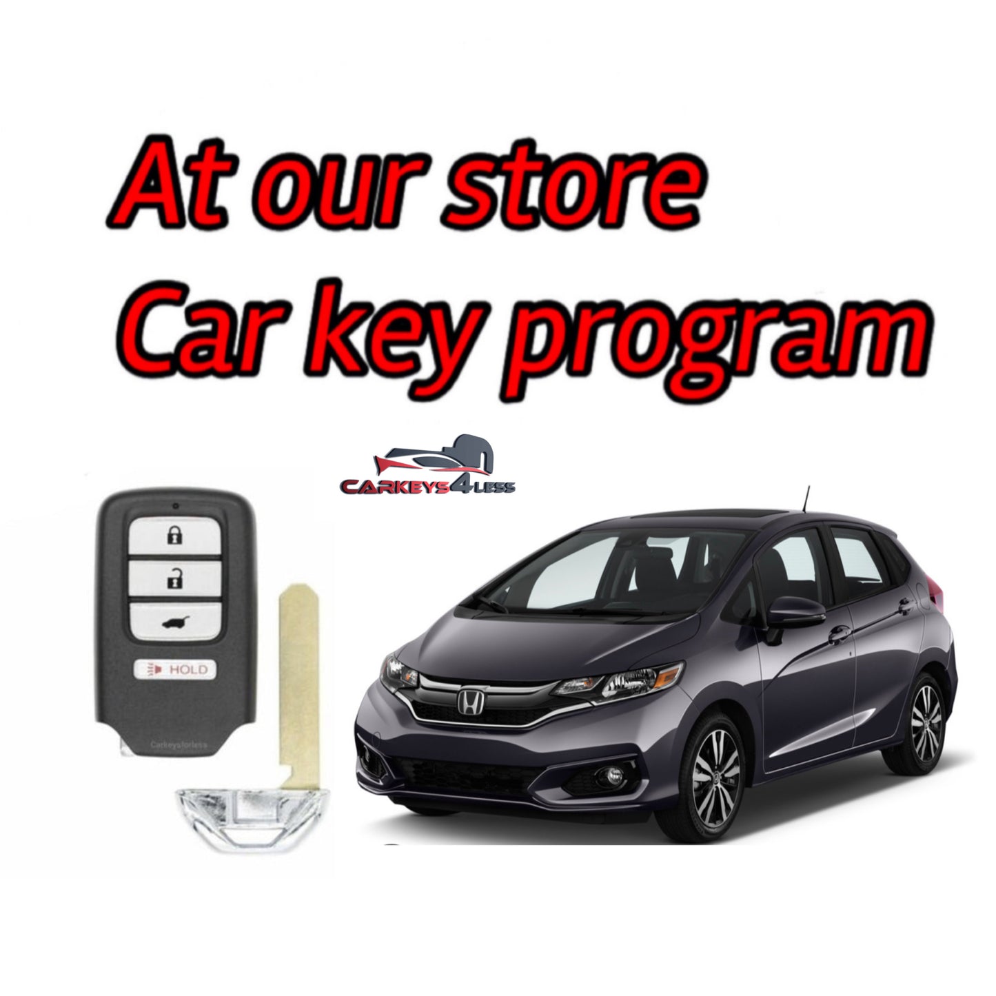 At our store car key replacement for honda