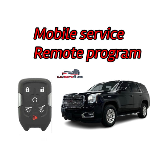 Mobiele diens vir 'n na-mark chevy/gmc motorsleutel vervanging alle sleutels verlore of spaar