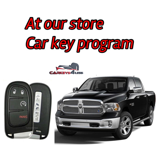 At our store oem refurbished car key replacement for dodge