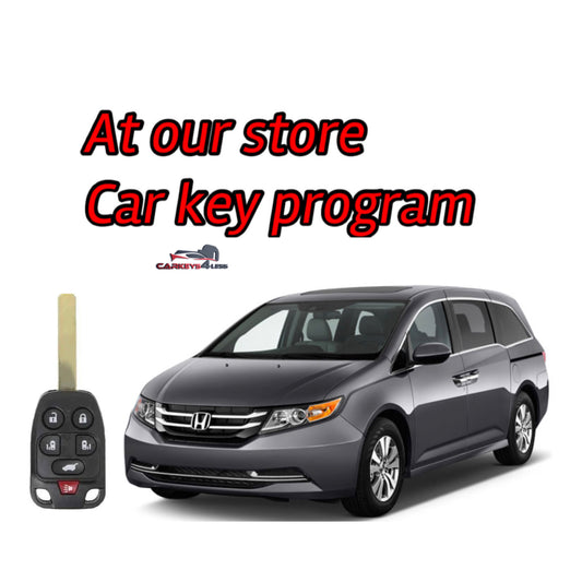 At our store honda car key replacement